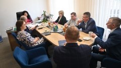 Konwent Samorządów Powiatu Nowodworskiego - Starosta spotkała się z włodarzami gmin.