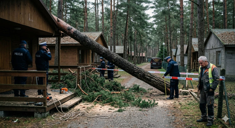 Śmiertelny wypadek w Stegnie. Informator ujawnia kulisy zdarzenia w ośrodku wczasowym