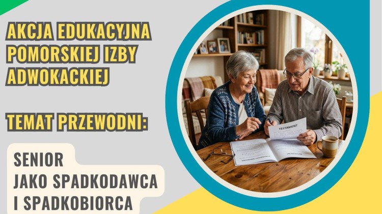 Seniorze, zadbaj o przyszłość – bezpłatne spotkanie o prawie spadkowym w Starostwie Powiatowym w Malborku.