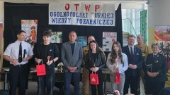 Młodzi znawcy pożarnictwa rywalizowali w Malborku. Znamy zwycięzców etapu powiatowego.