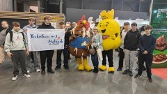 Uczniowie Technikum nr 3 na targach gastronomicznych w Gdańsku.