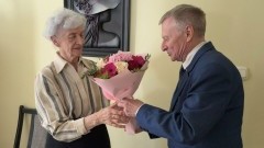 90. urodziny pani Janiny Sztal z Nowego Dworu Gdańskiego.