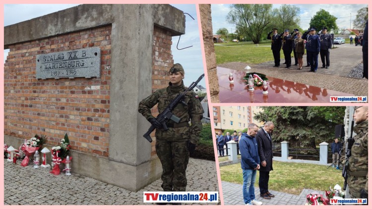 Malbork oddał hołd bohaterom. Uroczyste obchody 81. rocznicy zakończenia II wojny światowej. Wideo i zdjęcia