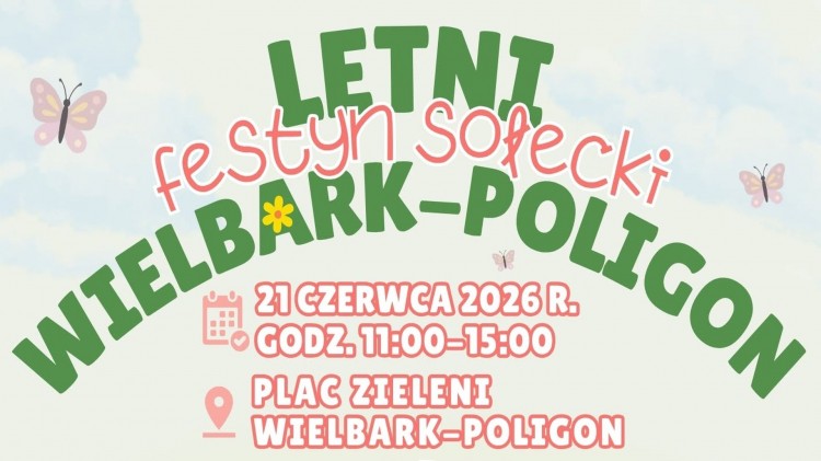 Letni Festyn Sołecki w Wielbarku-Poligonie. Strażackie atrakcje, sport i zabawa dla całych rodzin