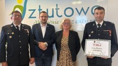 Wsparcie dla strażaków w Gminie Sztutowo. OSP Sztutowo i Łaszka z nowym doposażeniem
