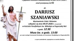 Zmarł Dariusz Szaniawski. Miał 61 lat.