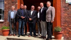 Marszałek Mieczysław Struk odwiedził Malbork. Rozmawiano o inwestycji, która ma pomóc mieszkańcom