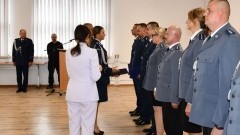 Malborscy policjanci świętowali swój dzień. Wręczono awanse i podziękowano za służbę