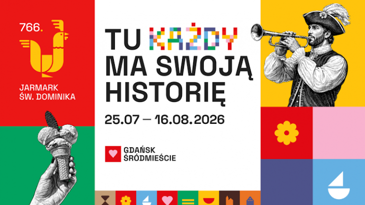 Jarmark św. Dominika 2026 startuje w Gdańsku już w sobotę.