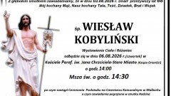 Zmarł Wiesław Kobyliński. Miał 68 lat.