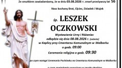 Zmarł Leszek Oczkowski. Miał 56 lat.