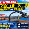 Jak wygląda transport urobku z HEGEMANN 2 na DARSS? Budowa Drogi Wodnej…