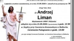 Zmarł Andrzej Liman. Miał 78 lat.