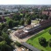 Przedzamcze Zamku Malbork: Przebudowa zabytkowych budynków gospodarczych - lipiec 2022 [wideo, foto]