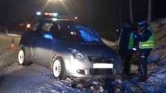 Gm. Sztum: Dachowanie samochodu osobowego w Pietrzwałdzie. Pasażerka poniosła śmierć na miejscu – 10.01.2017