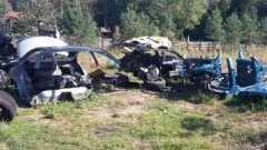 Kradli luksusowe auta w Wielkiej Brytanii, a w polskiej dziupli rozmontowywali na części - 15.09.2017