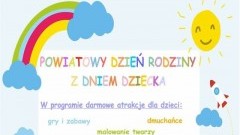 Zapraszamy na Powiatowy Dzień Rodziny z Dniem Dziecka w Dzierzgoniu