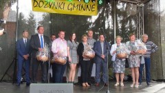 Dożynki Gminne w Ostaszewie. Wójt podziękował rolnikom za trud pracy na roli