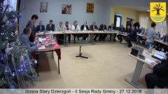 III sesja Rady Gminy Stary Dzierzgoń.