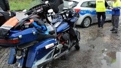 DK22: Zderzenie motocyklisty z ciężarówką