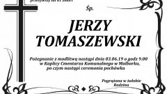 Zmarł Jerzy Tomaszewski. Żył 81 lat