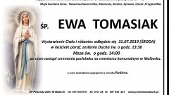 Zmarła Ewa Tomasiak. Żyła 45 lat.