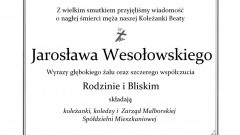 Koleżanki, koledzy i Zarząd Malborskiej Spółdzielni Mieszkaniowej składają kondolencje.