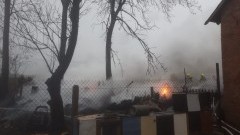 Kilka zastępów straży walczyło z pożarem w Lichnowach.