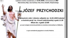 Zmarł Józef Przychodzki. Żył 82 lata.