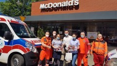 Załoga McDonald's Malbork odebrała podziękowania od Powiatowego Centrum Zdrowia