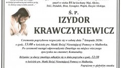 Zmarł Izydor Krawczykiewicz. Żył 84 lata.