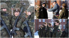 Malbork. Mimo pandemii i zimowej aury, terytorialsi złożyli przysięgę wojskową.
