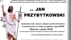 Zmarł Jan Przybytkowski. Żył 62 lata.