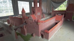 Nowa miniatura zamku krzyżackiego w Malborku – zobacz, jak powstaje. 