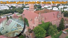Czy zamek płaci podatki dla miasta Malborka?