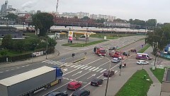 Malbork. Sprawca kolizji na Alei Wojska Polskiego miał ponad 2 promile alkoholu. Zobacz moment zderzenia! [wideo]