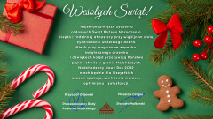 Świąteczne życzenia Starosty Malborskiego i Przewodniczącego Rady Powiatu Malborskiego.
