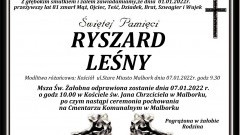 Zmarł Ryszard Leśny. Żył 81 lat.