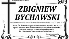 Zmarł Zbigniew Bychawski. Żył 88 lat.