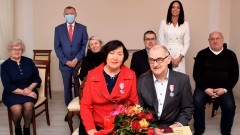 Nowy Dwór Gdański. Złote Gody państwa Wandy i Ryszarda Miszewskich.