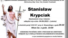 Zmarł Stanisław Krypciak. Żył 89 lat.