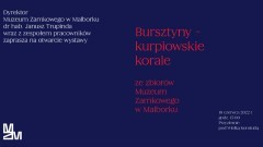 Malbork. Muzeum Zamkowe zaprasza na wystawę poświęconą bursztynom.&#8230;