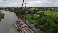 Nowakowo. II etap budowy drogi wodnej łączącej Zalew Wiślany z Zatoką Gdańską lipiec 2022 [foto, wideo]