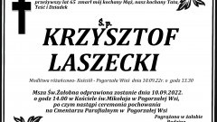 Zmarł Krzysztof Laszecki. Żył 65 lat.