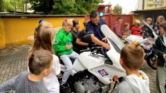 Sztum. Uczniowie z wizytą u policjantów.