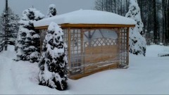Sztum. Zabezpiecz prawidłowo altankę i ogród przed zimą.
