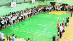 ROZPOCZĘCIE ROKU SZKOLNEGO 2015/2016 W GIMNAZJUM NR 1 W MALBORKU - 01.09.2015