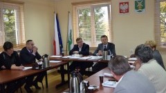Remont chodnika przy współpracy z Powiatem. X Sesja Rady Gminy Ostaszewo - 3.11.2015