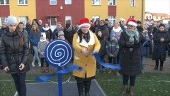 Uroczyste otwarcie Podwórka Nivea  - Rodzinnego Placu Zabaw w Dzierzgoniu – 06.12.2015