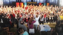 Taneczne zmagania na parkiecie, zajęcia pod okiem Mistrzów. X Europejskie Dni Tańca w Malborku już za nami - 23/24.04.2016